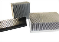 Round Extruded Aluminum Heat Sink Profile With Small Longitudinal Fins