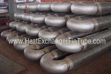 A213 T91 Alloy Steel Tubes , HF Hairpin Spiral Welded Fin Tube For Economizers